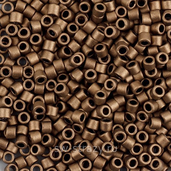 Delica Beads 10/0 DB322 Matte Metallic Gold
