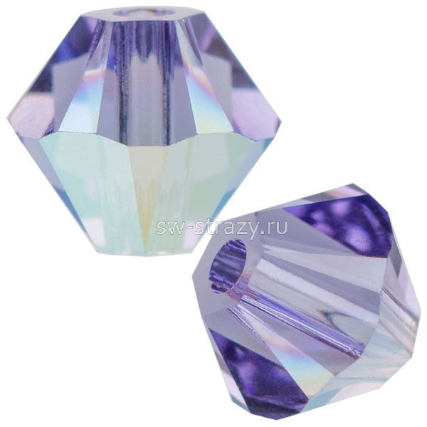 Бусины 5328 4 mm Tanzanite AB