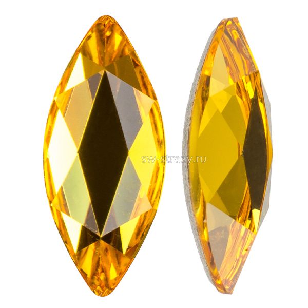 Стразы горячей фиксации 2201 14x6 mm Sunflower HF