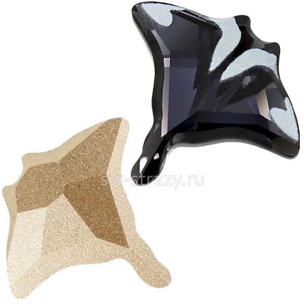 Кристаллы 4043 21x20 mm Graphite F