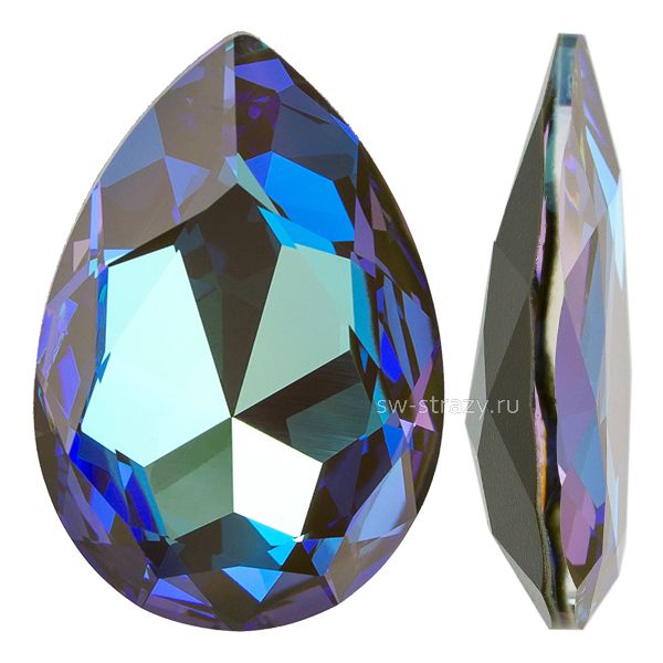 Кристаллы 4327 30x20 mm Crystal Army Green Delite