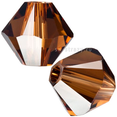 Бусины 5328 8 mm Smoked Topaz