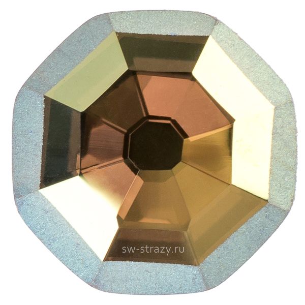 Кристаллы 4678/G 8 mm Crystal Iridescent Green