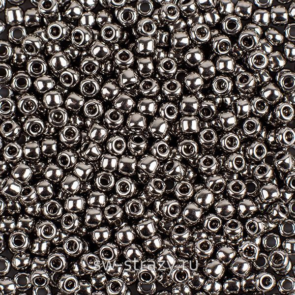 Бисер круглый 8/0 #0711 Никель