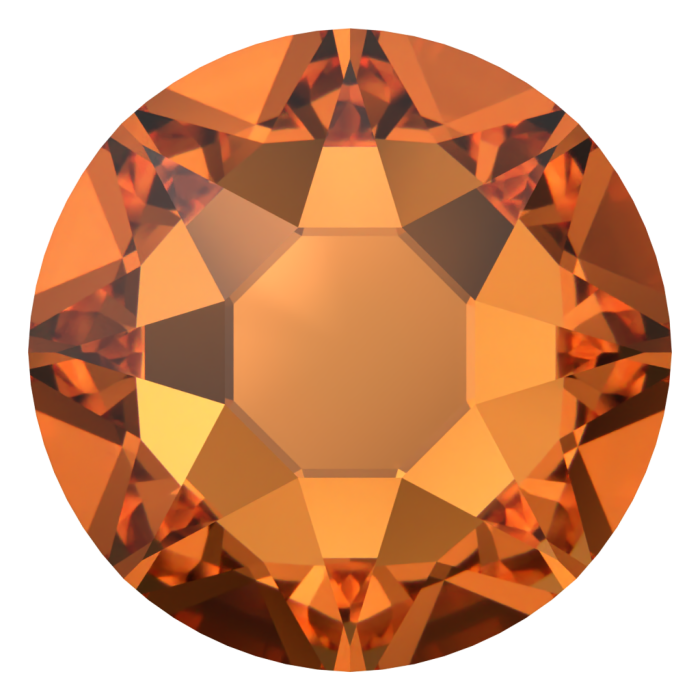 Стразы горячей фиксации 2078 ss 16 Dark Orange HF