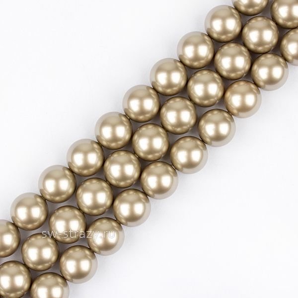 Жемчужины 5810 10 mm Crystal Platinum Pearl
