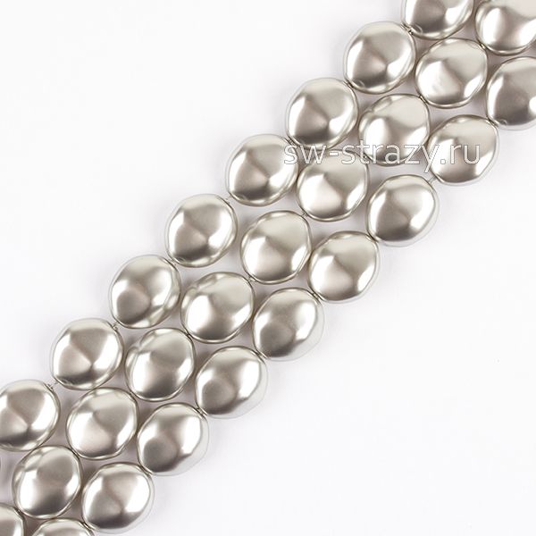 Жемчужины 5842 14 mm Crystal Light Grey Pearl