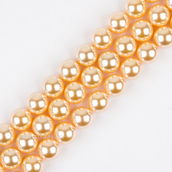 Жемчужины 5810 2 mm Crystal Peach Pearl