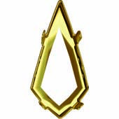 4731/S 23,0x11,5 mm Gold Plating