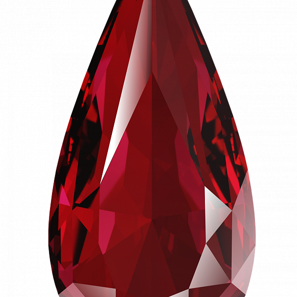 Кристаллы 4322 14x7 mm Scarlet