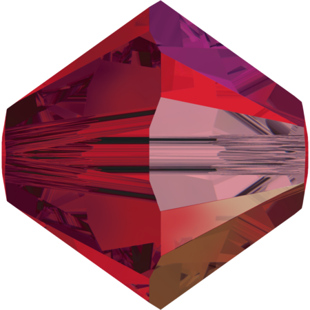 Бусины 5328 4 mm Light Siam AB