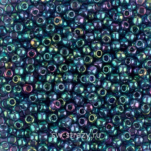 Бисер круглый 11/0 #0321 Средиземное море золотой глянец