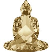 Кристаллы 4779 18x15,6 mm Crystal Golden Shadow