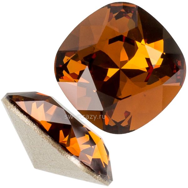 Кристаллы 4470 10 mm Smoked Topaz