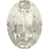 Кристаллы 4120 14x10 mm Crystal Silver Shade