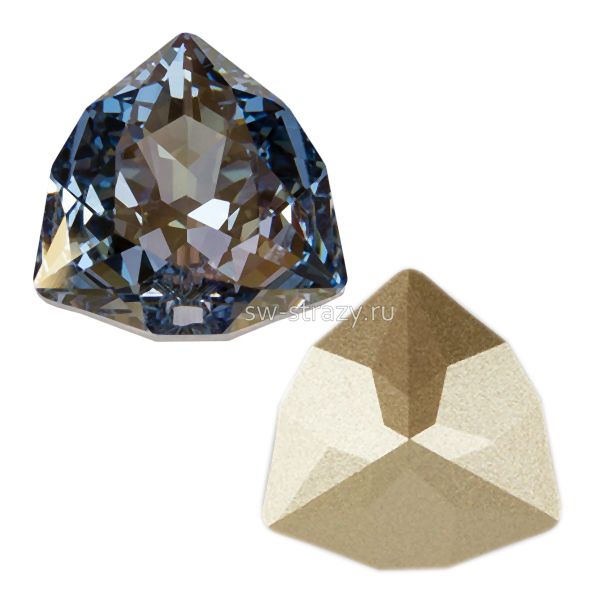 Кристаллы 4706 17 mm Crystal Blue Shade