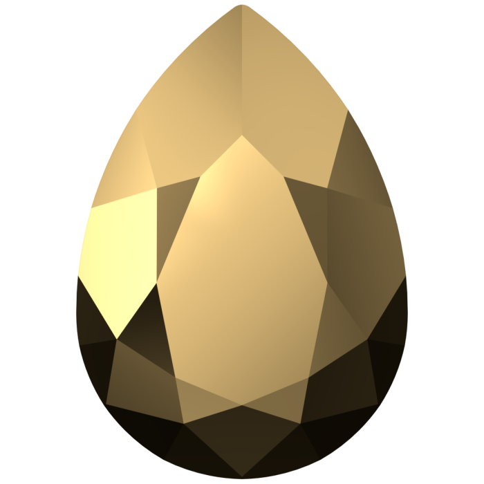 Кристаллы 4320 10,0x7 mm Crystal Aurum