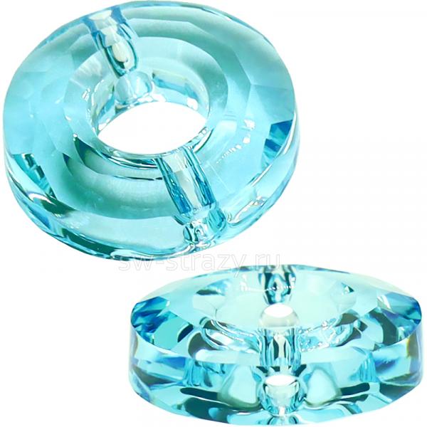 Бусины 5139 12,5 mm Light Turquoise