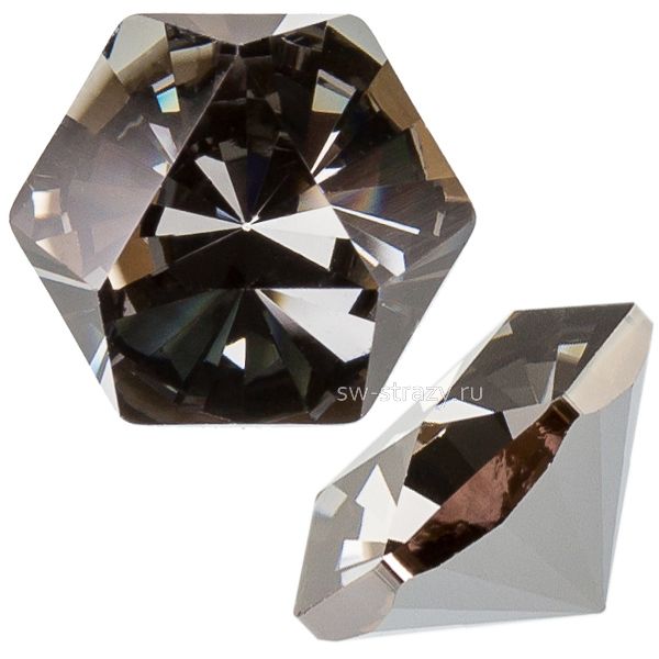 Кристаллы 4699 6x6,9 mm Crystal Silver Night