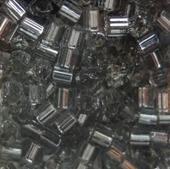 Шестиугольный 11/0 #0029 Внутреннее серебрение, темно-серый