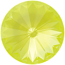 Риволи 1122 14 mm Crystal Electric Yellow Ignite