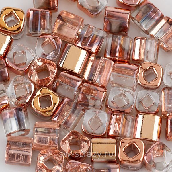 Бисер Cube 4 mm #Y851 HYBRID аполло